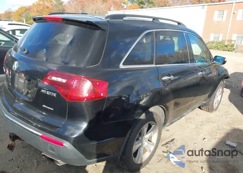 2011 Acura Mdx из США, поврежденный, VIN 2HNYD2H25BH527873